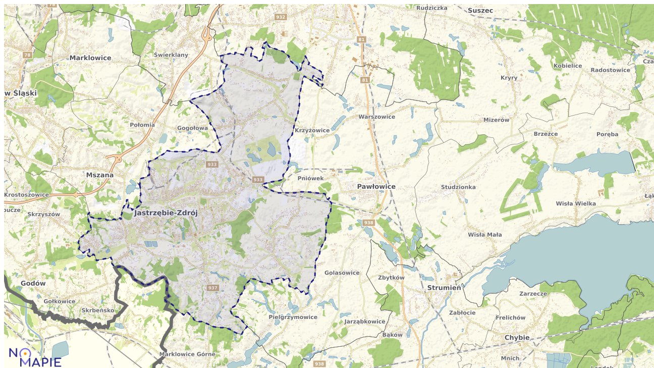 Mapa wyborów do sejmu Jastrzębie-Zdrój
